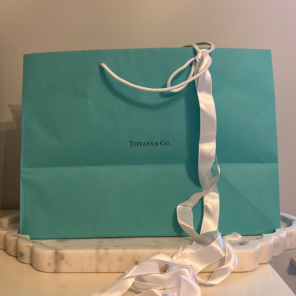 Tiffany & Co. Shopping Bag & Ribbon